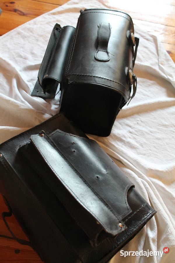 Sprzedam sakwy motocyklowe LOUIS skóra zamki sakwy i torby