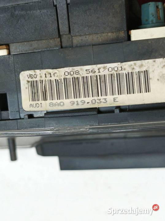 LICZNIK EU 8A0919033E 20 B Audi 80 IV 19911996 Rok produkcji 1992