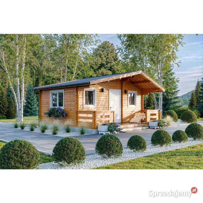 Drewniany domek letniskowy Weekend 25 8 m2 DE Mrągowo sprzedam