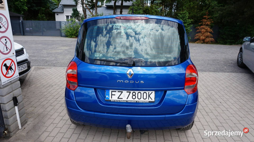 Renault Modus automat Gwarancja Zielona Góra