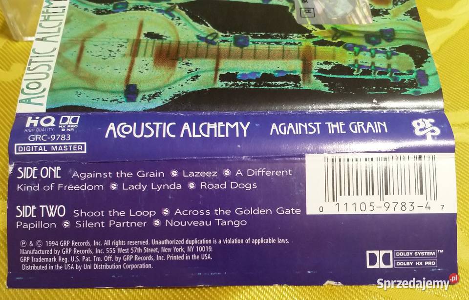 Acoustic Alchemy Against The Grain świetny album