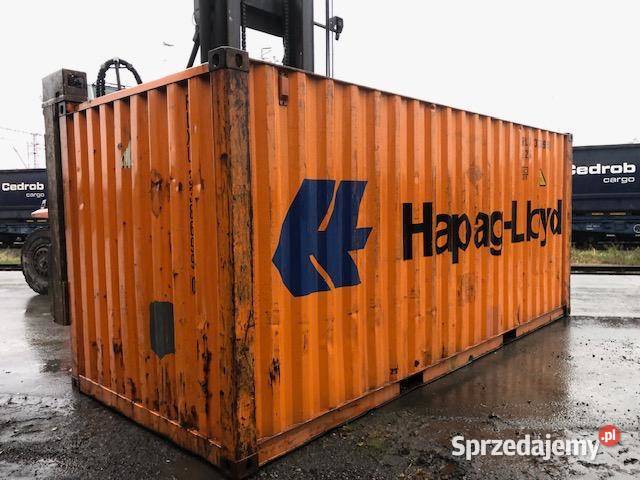 Kontener morski magazynowy 20DV 6 metrowy Kościerzyna