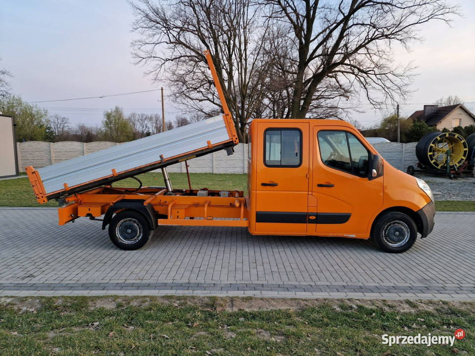 Opel Movano 2015r 23cdti Klima Doka Brygadówka ABS Strobice