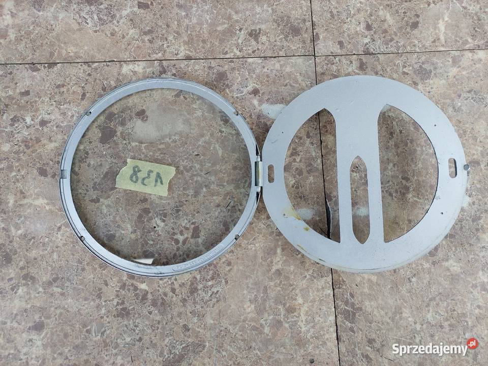 138 Drzwiczki front ramka starego zegara szyba Tczew