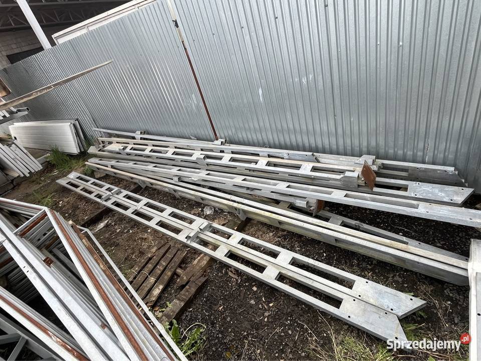 Namiot 15x10 slupy na zawiasach ocynkowany plus Piotrków Trybunalski sprzedam