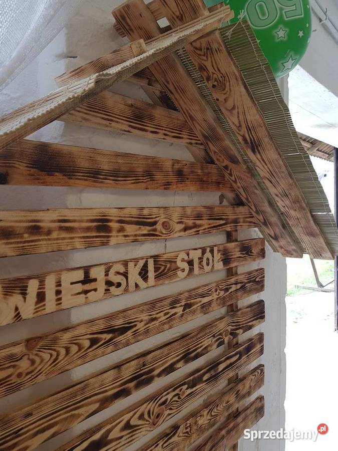 Wiejski Stół imitacja naścienna mazowieckie Mińsk Mazowiecki