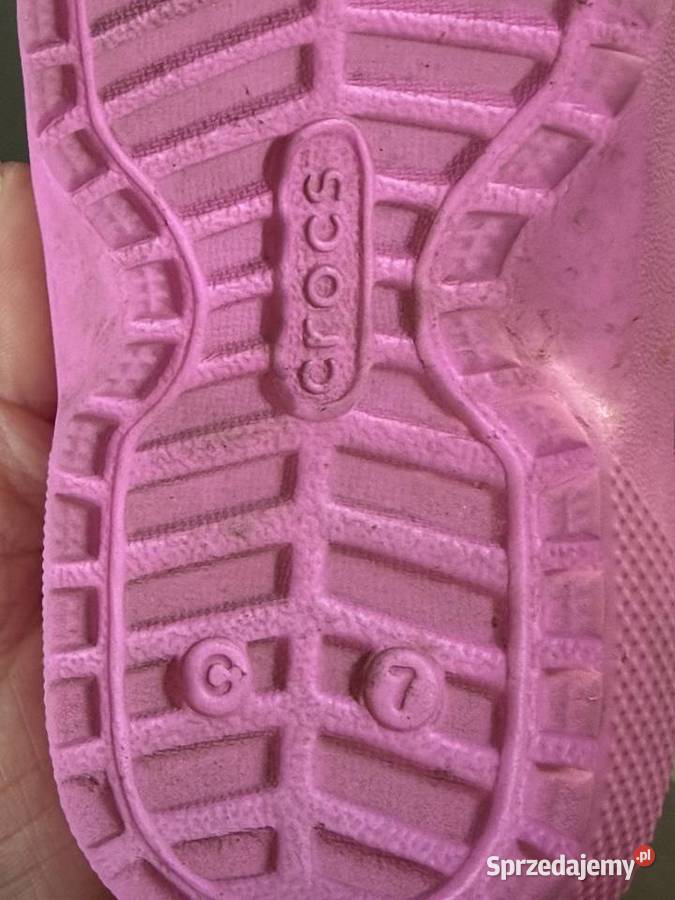 Chodaki dziecięce Crocs C7 r 23 Łódź