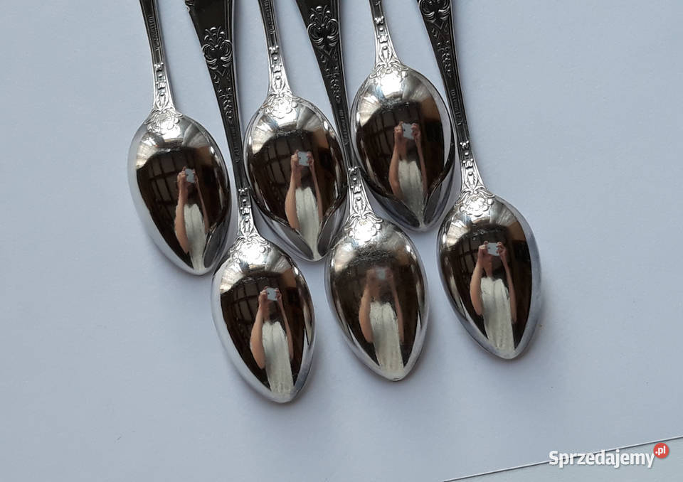 Posrebrzane łyżeczki do kawy mokki ROMAŃSKI Dąbrowa Górnicza