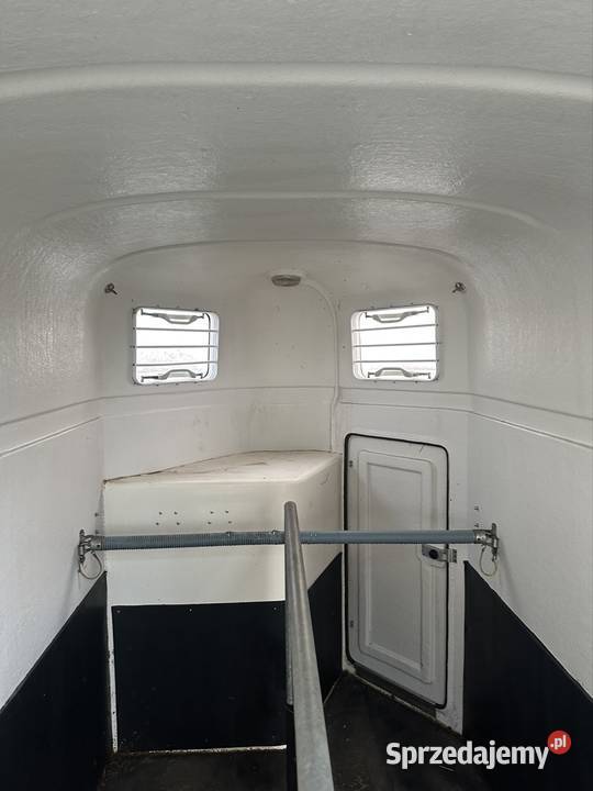 Przyczepa do przewozu 2 koni zwierząt śląskie Mokra sprzedam