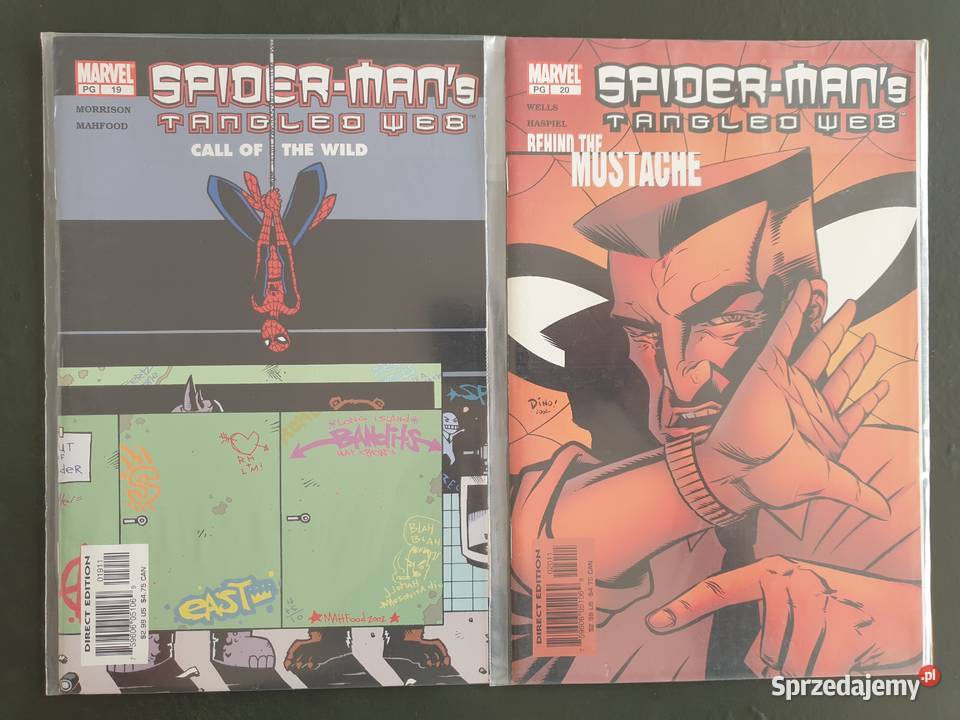 SpiderMans Tangled Web 12 komiksów Marvel USA Gdynia