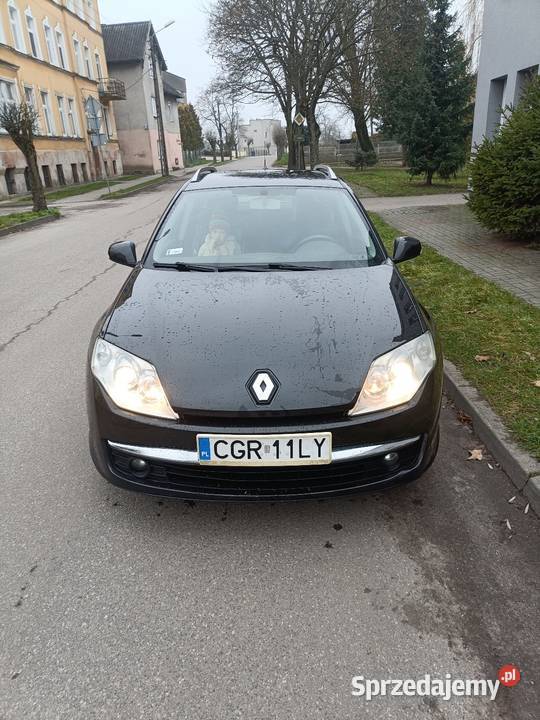 Renault Laguna 20 diesel 2009r Kombi Laguna Bursztynowo