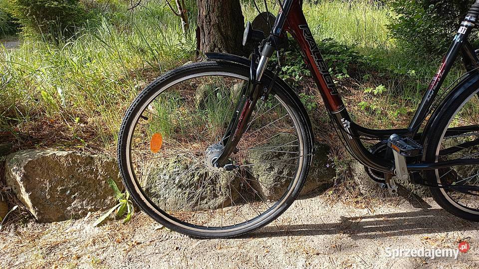 Alu Rower Miejski Damski Niska Rama Raleigh Wołów