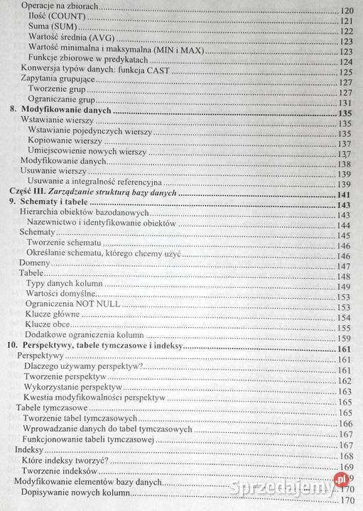 SQL każdego Jan J Harrington Chełm