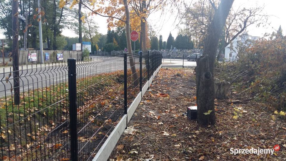 Montaz ogrodzen panelowe z materialami lubelskie Janów Lubelski