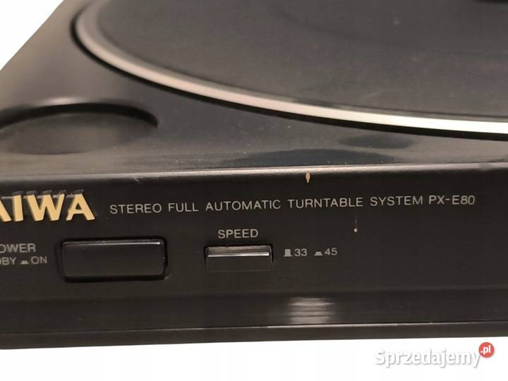 Gramofon AIWA PXE850E na części pasjonatów Zelów