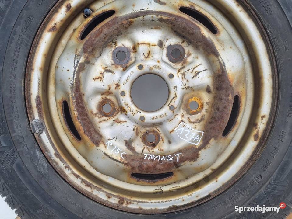 Ford Transit KOŁO ZAPASOWE Zapas felga stalowe Rudka