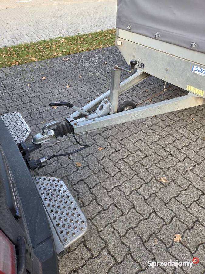 Przyczepka samochodowa SARIS Platforma Plandeka