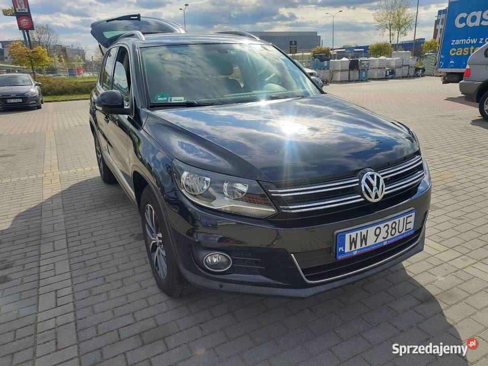 Volkswagen Tiguan 20 TDI DPF 4MOTION DSG Cup ESP mazowieckie Warszawa
