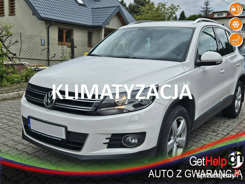 Volkswagen Tiguan Panorama dach Podgrzewane benzyna Ruda Śląska sprzedam