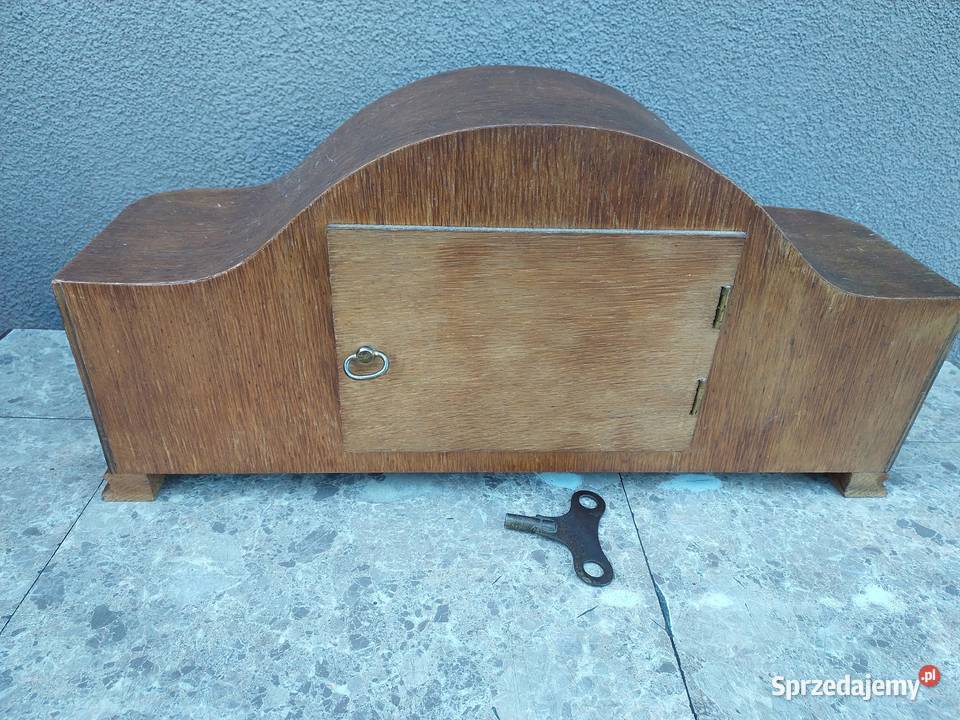 Stary zegar bufetowy Junghans 1940r sprawny Antyki sprzedam