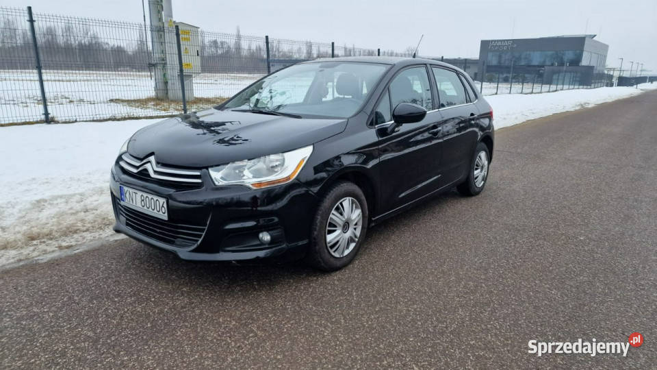 Citroen C4 14 95 2013r 175 ISOFIX Klima Czujniki wspomaganie kierownicy Pabianice sprzedam