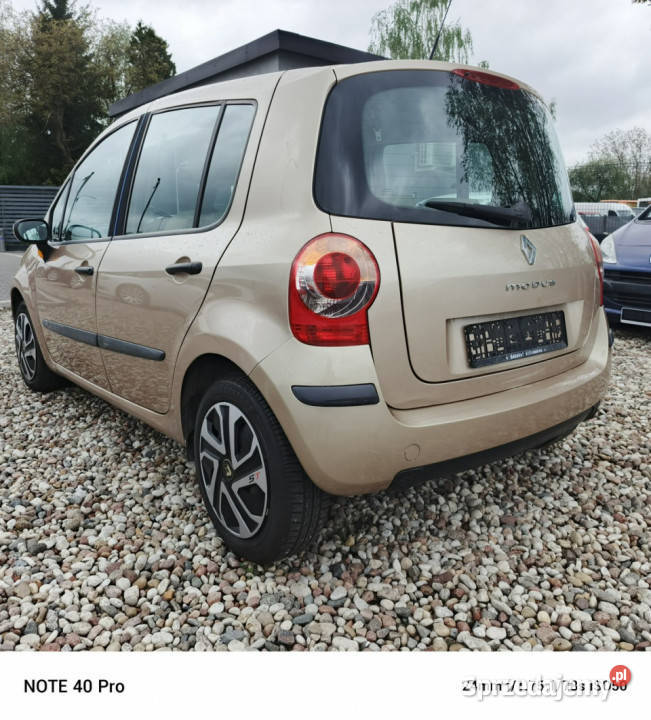 Renault Modus Zadbany Klima 143648km Chełm