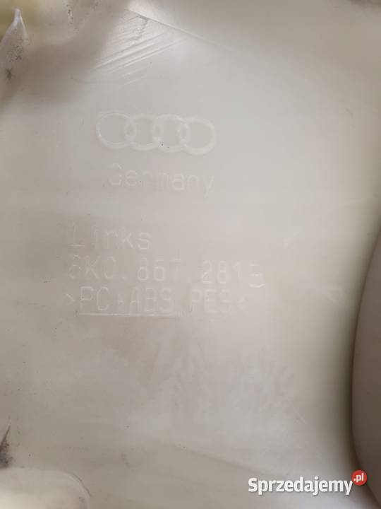TAPICERKA SŁUPKA LEWEGO AUDI A4 B8 8K0867281B osobowe śląskie Przystajń