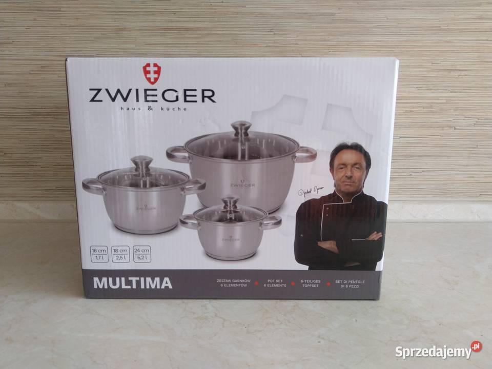 NAJTANIEJ Zestaw Garnków 3 Garnki 16 18 24 śląskie Zabrze
