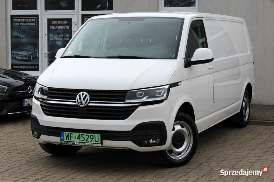 Volkswagen Transporter Elektryk Maxi SalonPL ABS Sokołów