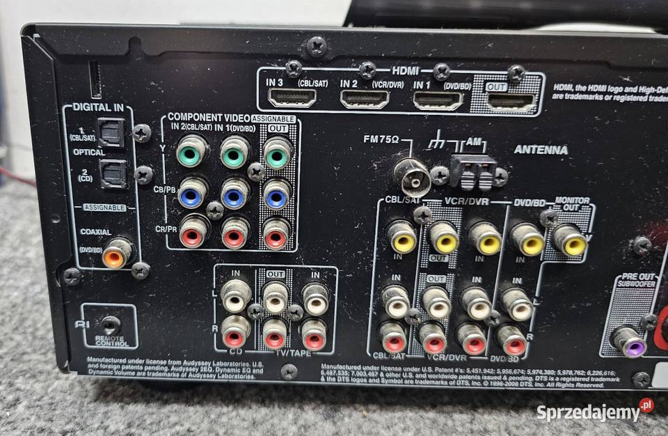 Amplituner ONKYO TXSR307 HDMI pilot małopolskie Kraków