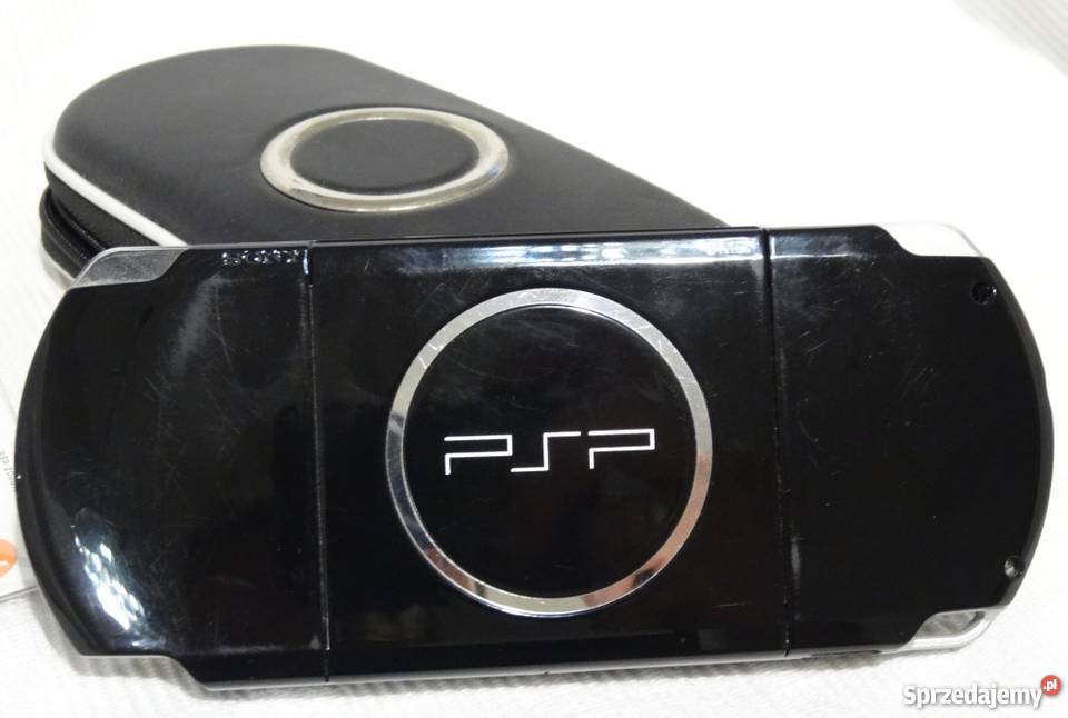 Sony PSP 3004 Black Slim Lite Karta Etui Kraków