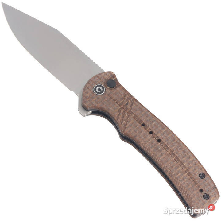 Nóż składany CIVIVI Cogent Brown Micarta Silver Warszawa sprzedam