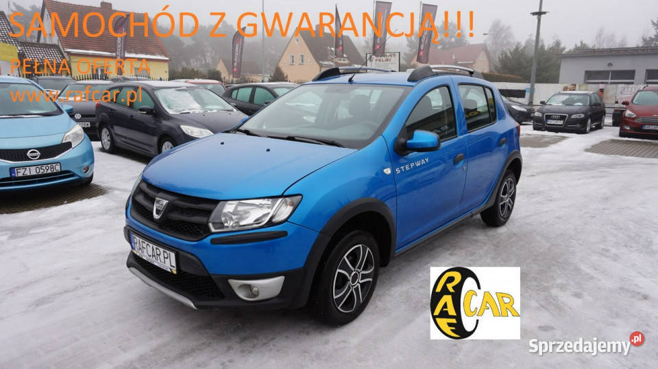 Dacia Sandero Stepway z Niemiec Gwarancja II lubuskie Zielona Góra
