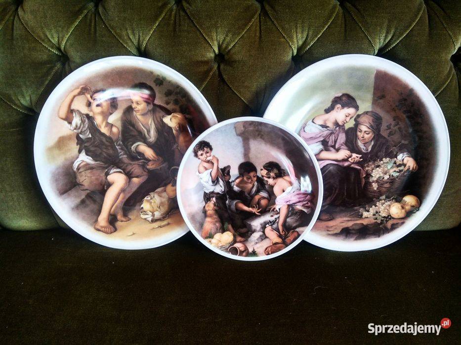 Talerz z motywem z obrazu
Murillo Selltmann Porcelana i szkło Gdańsk
