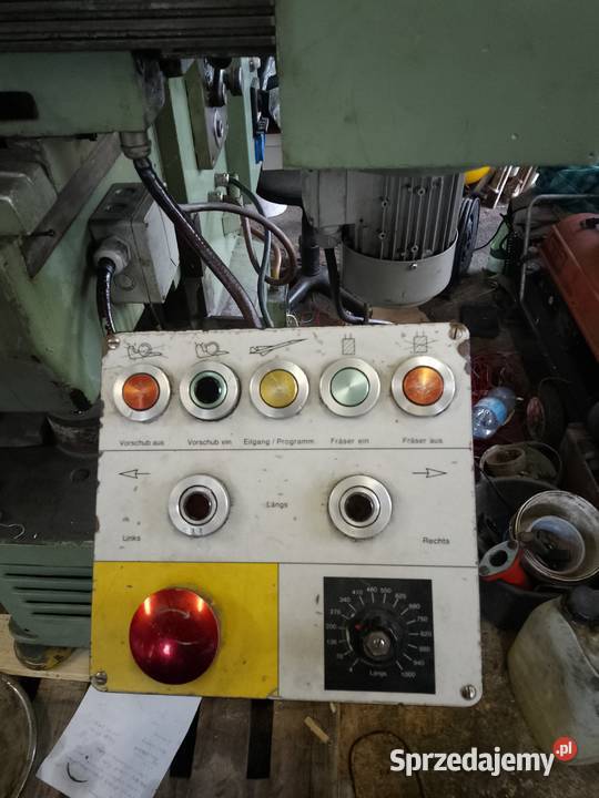 Frezarka do metalu Kunzmann UF6N dolnośląskie Wykroty sprzedam