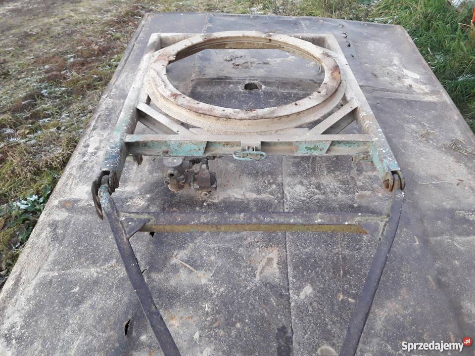 oś do przyczepykoła skrętobrotnica przyczepa Rudnik