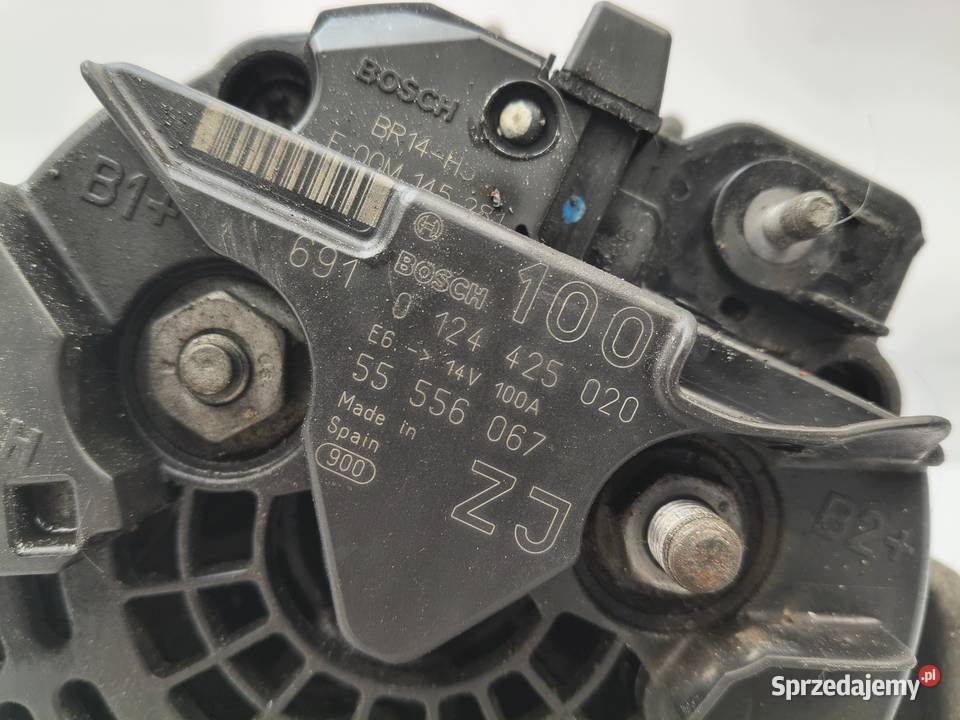 ALTERNATOR Opel Vectra C 18 16V 0124425020 lubelskie