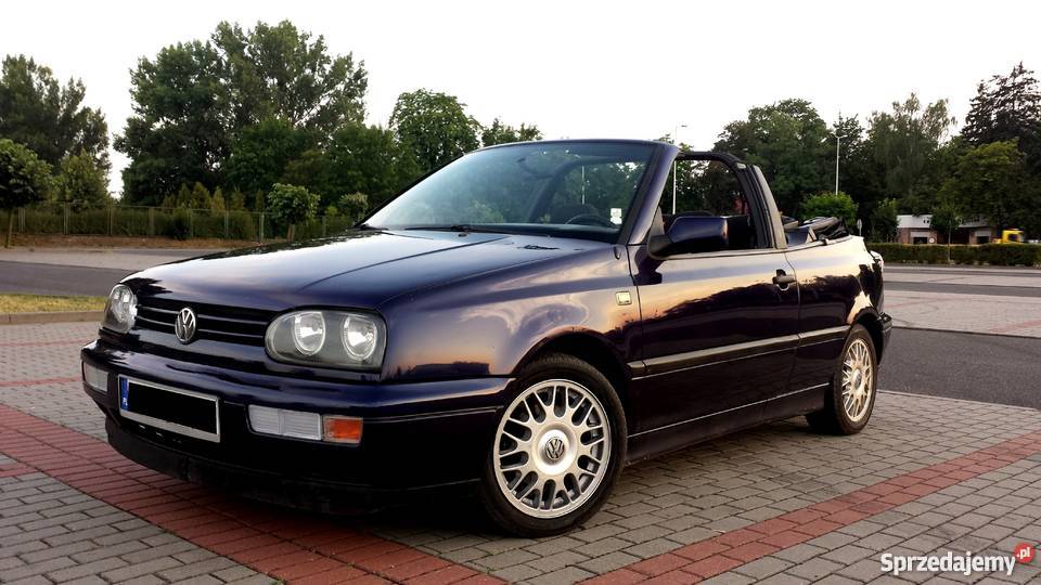 Golf 3 Cabrio 101 Cabriolet elektryczny dach radio / CD Włocławek