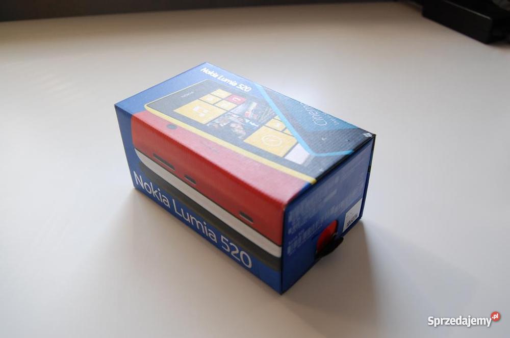 Nokia Lumia 520 CZERWONA Poznań