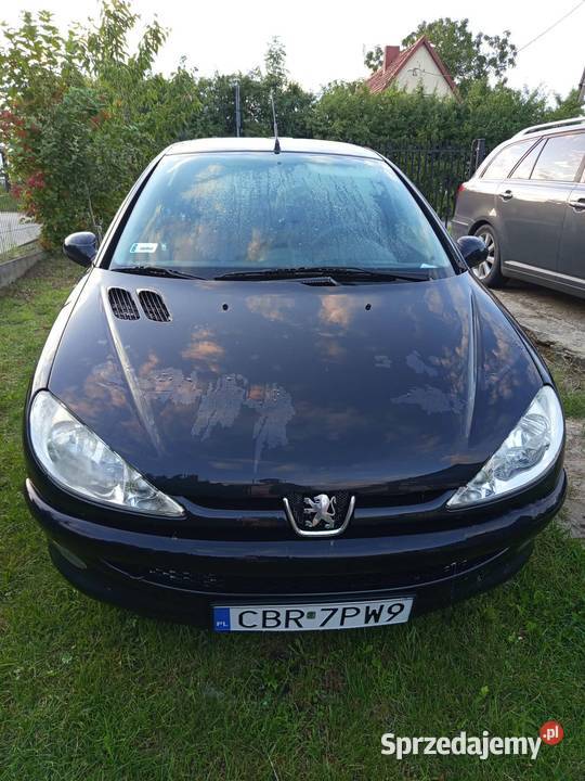 Sprzedam peugeot 206 bezyna 24 Wąbrzeźno