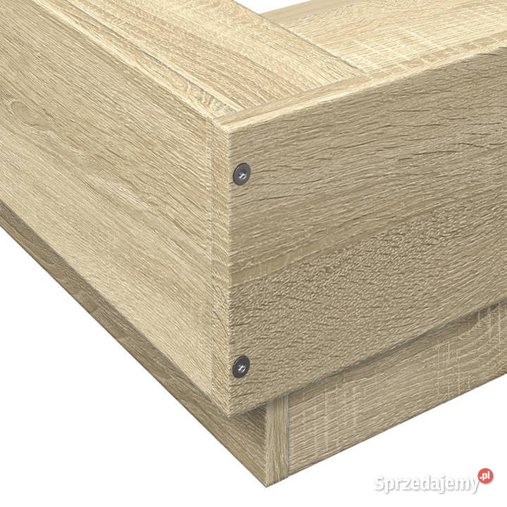 Rama łóżka z LED dąb sonoma 140x200 WM3281100 sprzedam