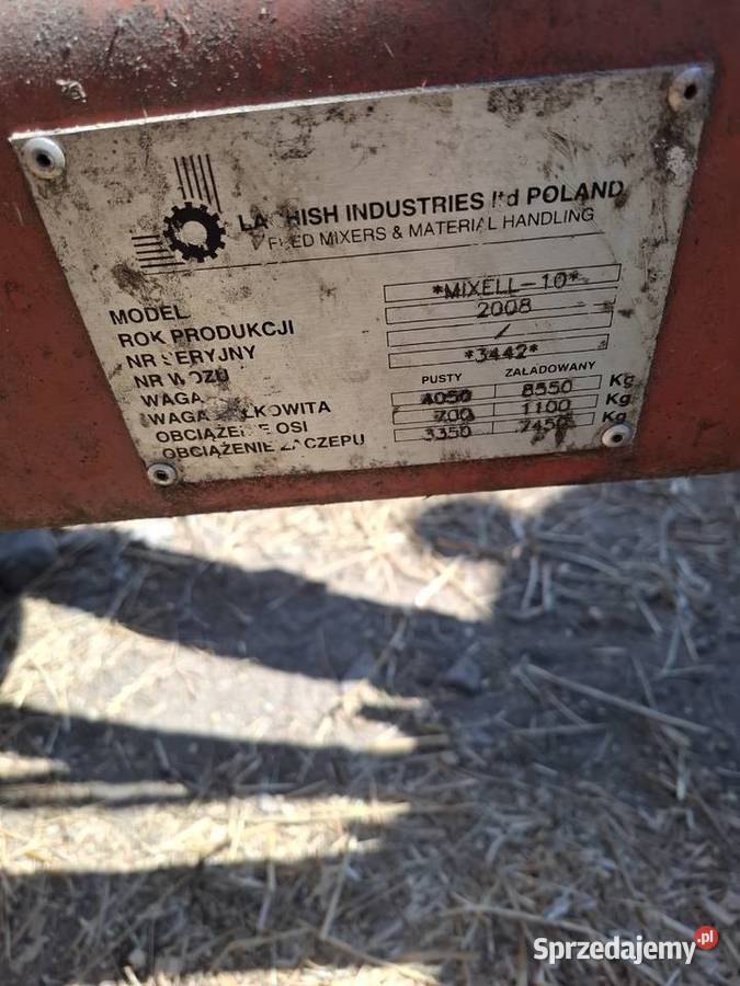Sprzedam wóz paszowy RMH Zduny sprzedam