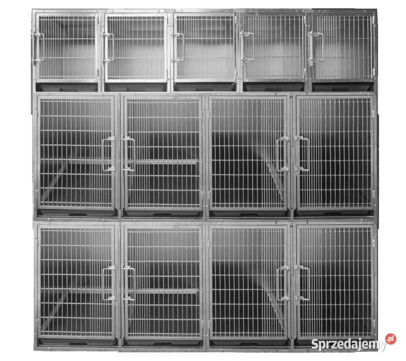 Zestaw klatek weterynaryjnych stal 304 Częstochowa