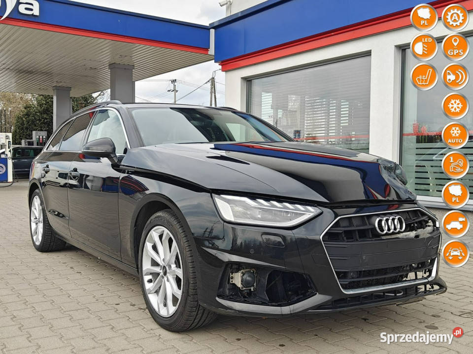 Audi A4 Avant B9 2015 uszkodzony mazowieckie Karczew sprzedam