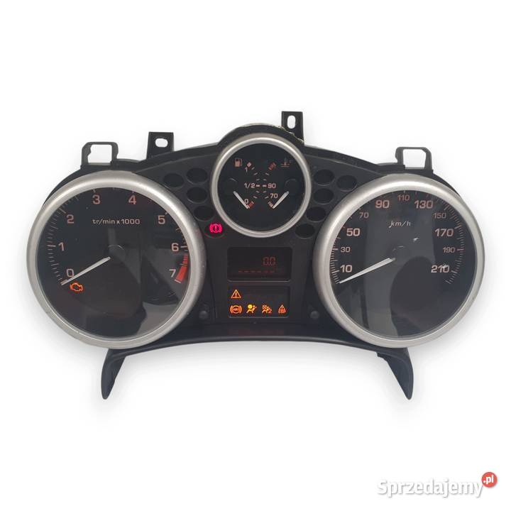 LICZNIK ZEGARY 9666898580 Peugeot 207 14 8V osobowe lubelskie Chełm