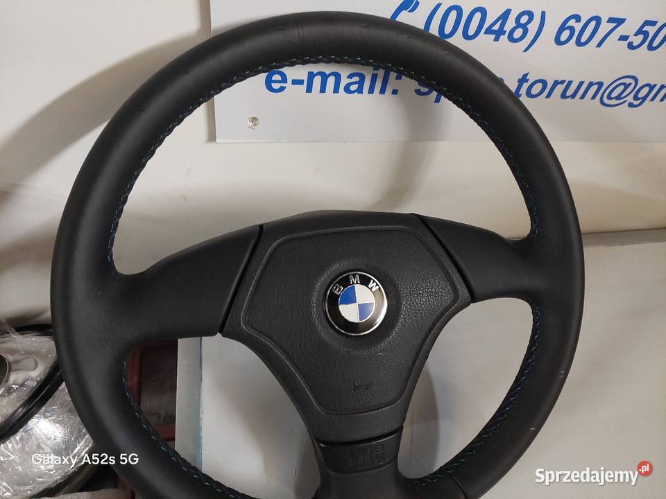 Kierownica bmw e36 e46 nową skórą mpower Toruń