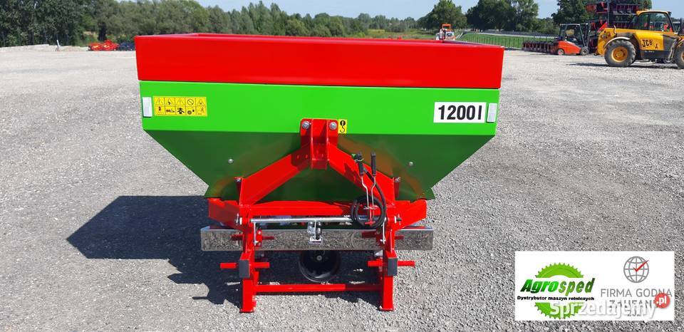 STRUMYK Rozsiewacz do nawozów dwutarczowy TYTAN nieuszkodzony Stary Sącz