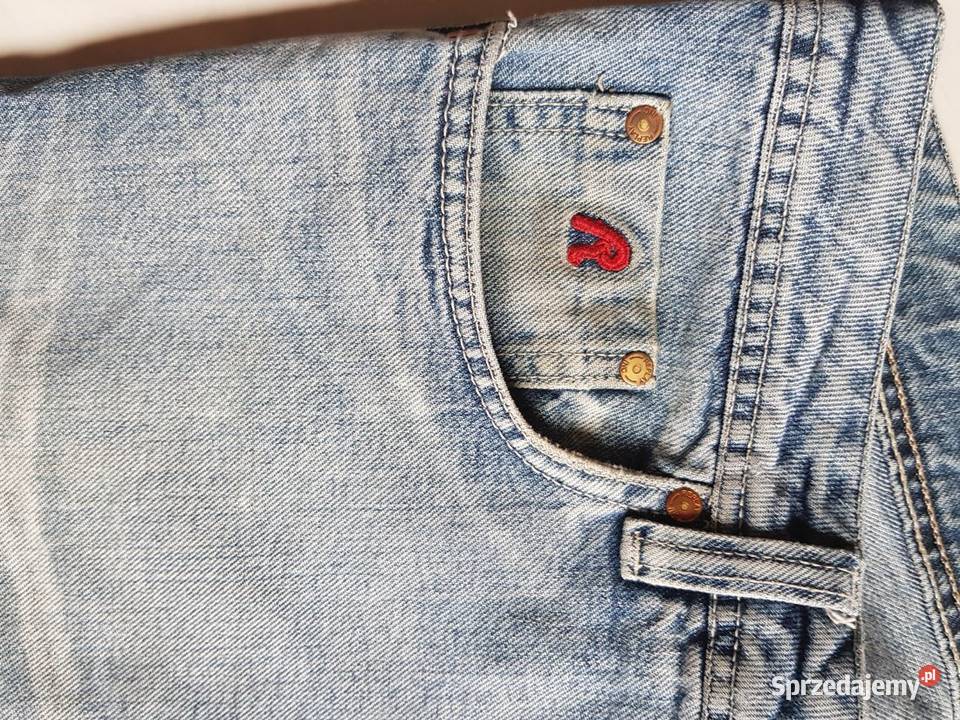 Replay spodnie dżinsy męskie Jeans guziki unikat Moda i Styl Kielce