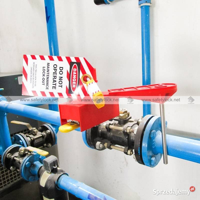 Safety with Valve Lockout Devices during LOTO