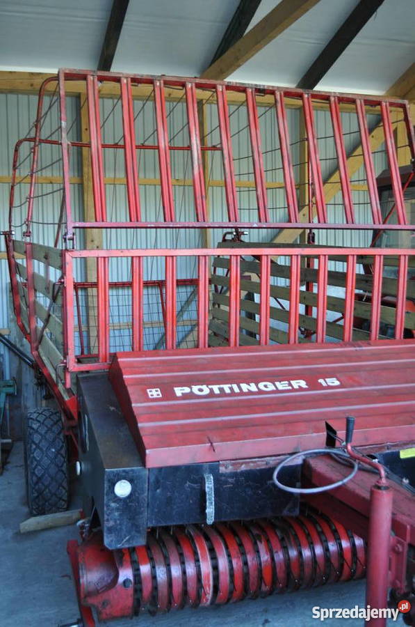 Przyczepa samozbierająca Pottinger 15 małopolskie Olszówka